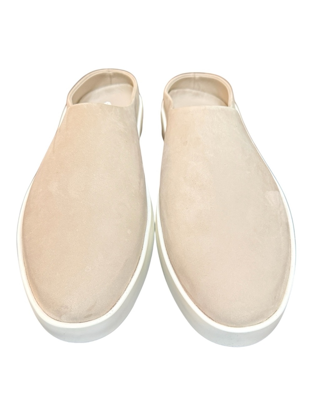 Wolf & Shepherd Cruise Mule Warm Grey/Brilliant White Nubuck NIB EU 41.5 | Women